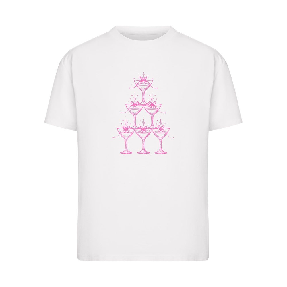 Miss Tee - Cozy Drinks Dames Tshirt - Wit